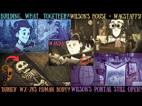 NEW Wilson Rework Animation Lore Breakdown & Reaction! Wagstaff IS Wilson?! - Don't Starve Together
