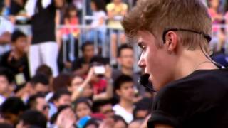 Be Alright live in Malaysia Justin Bieber  MTVLA