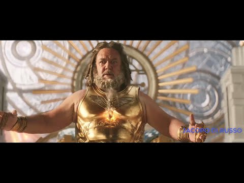 Thor infilza Zeus - Thor: Love and Thunder ITA