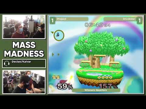 Mass Madness 36 SSBM - Project (Fox) vs. DrLobster (Sheik) - Melee WQF