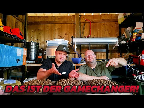 Fischprotein-Boilies selber machen! 🐟 | Besuch bei Kai’s Boilie-Schmiede