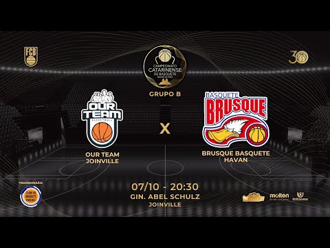 OUR TEAM JOINVILLE X BRUSQUE BASQUETE | CAMPEONATO CATARINENSE MASCULINO DE BASQUETE 2025