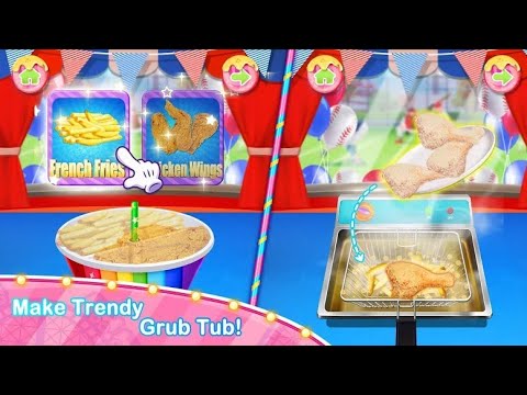 Unicorn Chef Carnival Fair Food: Games for Girls - Android gameplay Movie apps free best Top Film - YouTube