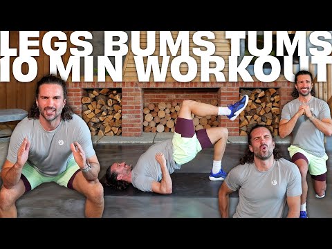 Quick Legs, Glutes and Core Workout for Muscle Strength