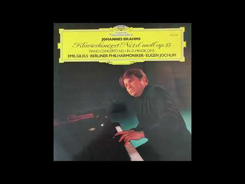 Emil Gilels Plays Brahms Piano Concerto No.1 (1972)