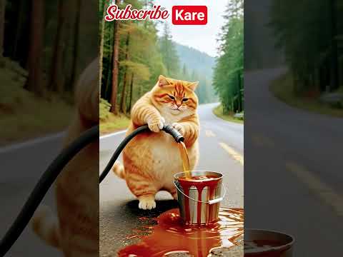 Goats &Cat #animals #funny #cartoon @sushil.kispotta