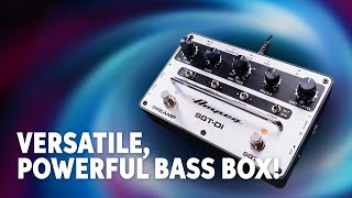 Video thumbnail for Ampeg SGT-DI Bass Preamp Pedal and DI Demo by Sweetwater
