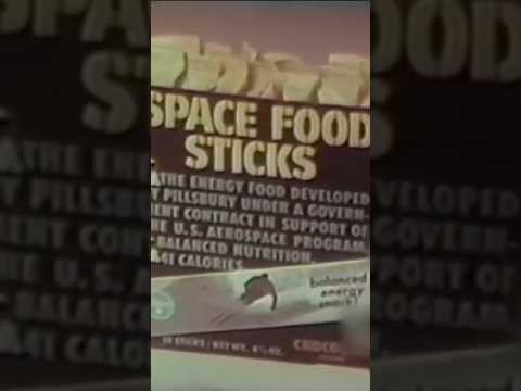 Space Food Sticks from Pillsbury 1960’s advertisement #short #pillsbury #1960stv #spacerace