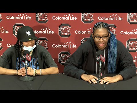 POSTGAME: Destanni Henderson, Aliyah Boston on Texas A&M — 1/13/22