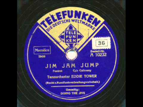 Eddie Tower, Jim Jam Jump aka Jumpin' Jive. Belgium 1940