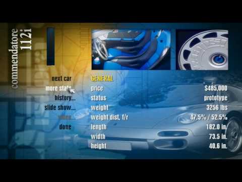 Need for Speed II SE - Isdera Commendatore 112i Showcase