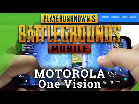 PubG GamePlay on MOTOROLA One Vision – Performance Checkup / PubG Settings