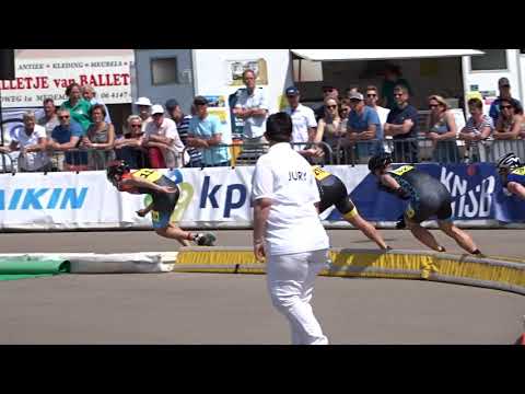 One lap sen heren 1/4 final2 - KPN NK INLINE SKATEN 2019