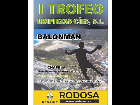 200915  BM CHAPELA - HB ST JOAN ALICANTE (Pretemp)