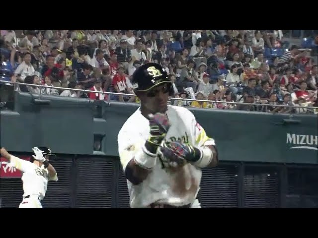 【ファーム】2試合連続!! ホークス・グラシアルの逆転2ラン!! 2018/8/12 H-C(ファーム)