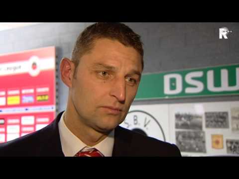 Trainer Michel Vonk na Excelsior-Sparta