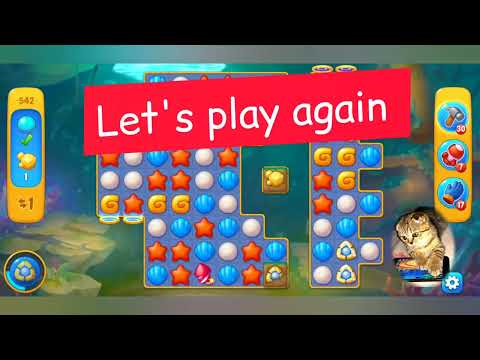 Fishdom 2022, no Boosters,  542   level  -  прохождение без бустеров,  542  уровень.