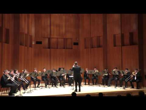 ECMS Trombone Choir performs Pirates Of The Carribbean on May 14, 2016