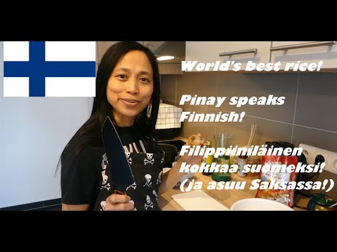 World´s Best Rice! Pinay cooking in Finnish! Aasialainen riisi resepti Suomen kielellä. Hyvää!