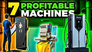 The 7 Profitable Machines to Make Money - New Business Ideas