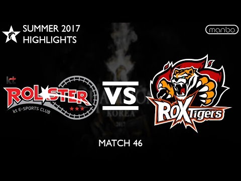 KT vs ROX All Games Highlights LCK Summer 2017 kt Rolster vs ROX Tigers LoL eSports