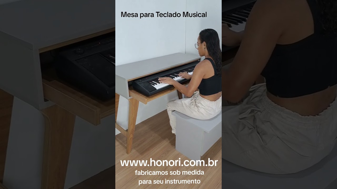 Suporte para piano — Marcenaria Honori