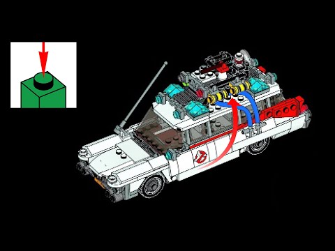 LEGO Ideas 21108, Ghostbusters Ecto-1 - building instructions
