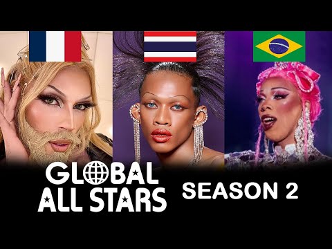 What About This Drag Race: Global All Stars - Season 2 Cast?
