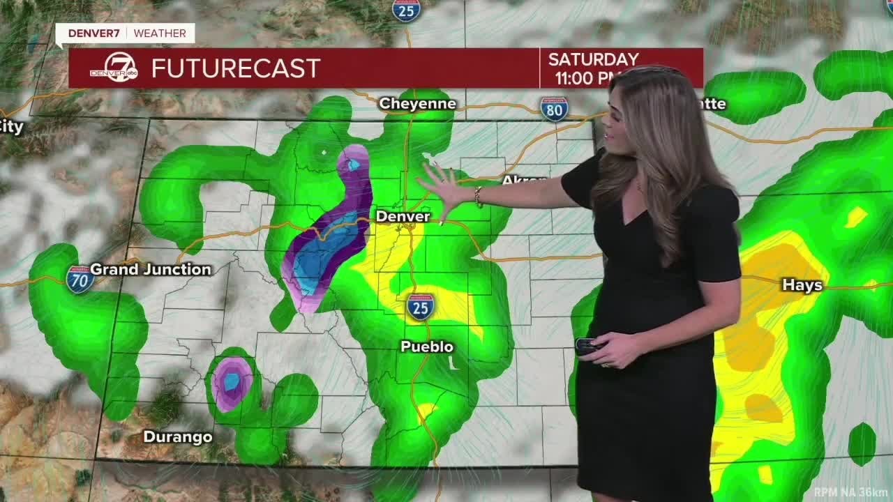 Denver weather: Rain impacts weekend outdoor plans, snow in the mountains