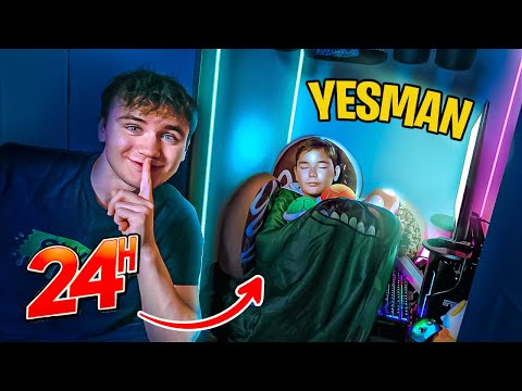 Videos De Swan Et Neo 24H DANS MA CACHETTE SECRÈTE GAMING ! (Yes Man Challenge avec Néo)