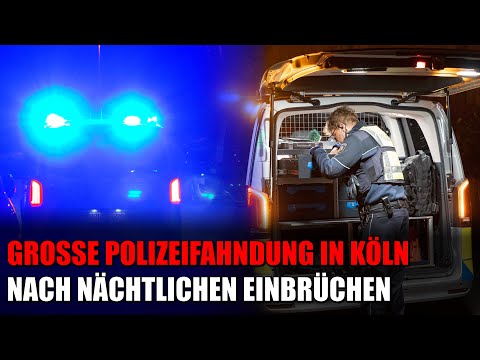 Nächtliche Großfahndung mit Polizeihubschrauber in Köln-Humboldt/Gremberg | 16.12.2025