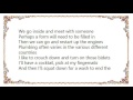 Crash Test Dummies - Our Driver Gestures Lyrics