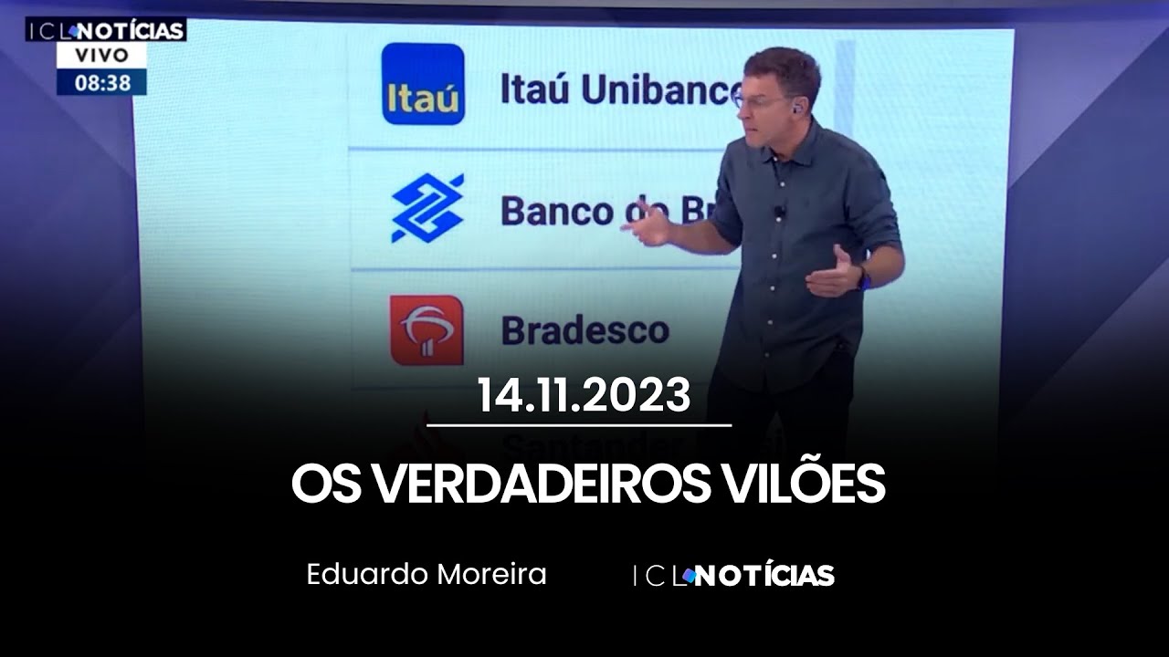 Eduardo Moreira explica porque os bancos são os maiores vilões do país