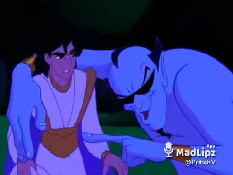 Voiceover-genie and aladdin