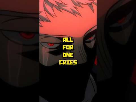 One for All's Second User Makes All for One Cry before he Dies