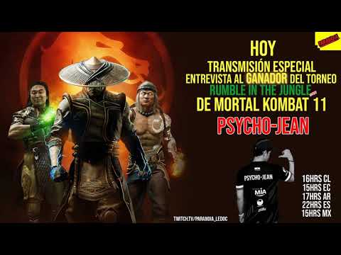 🔴ENTREVISTA A PSYCHO-JEAN DESDE ECUADOR - MK11🔴