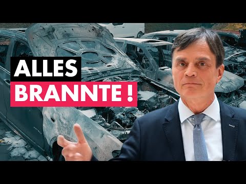 Antifa-Angriff gegen mich – vier Autos verbrannt❗