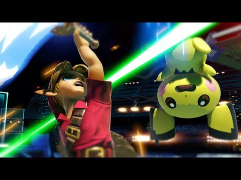 Super Smash Bros. Ultimate: Offline: Carls493 (Pichu) Vs. aceman (Young Link)