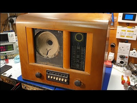 Bush PB83 radio restoration.