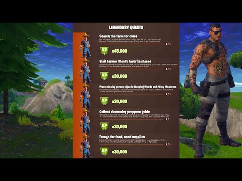 All Week 4 Legendary Quest Challenges Guide in Fortnite - Week 4 Quest in Chapter 2 Season 7