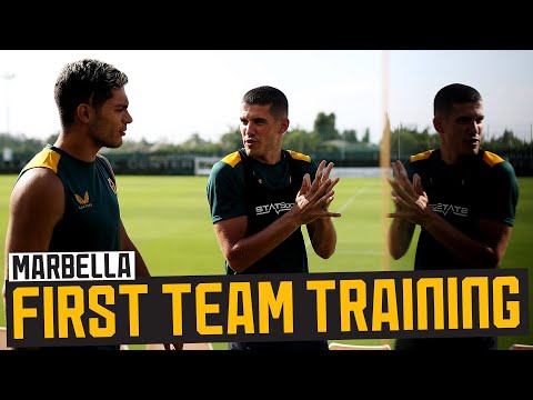 Traore's workout, Coady meets Bruno! | Final Marbella training session