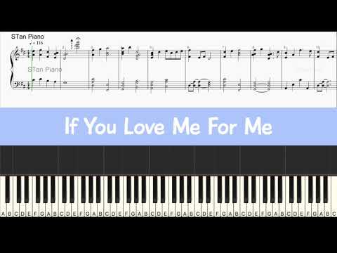 If You Love Me For Me - Barbie as The Princess And The Pauper - Piano
