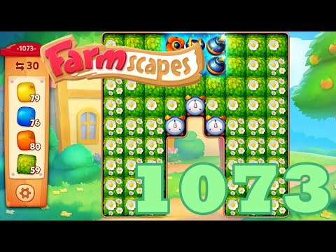 Farmscapes Level 1073 HD Gameplay Walkthrough | 3 - match game | android | ios | pc | app