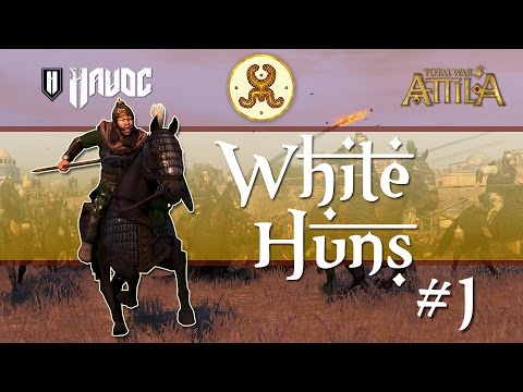 Total War: Attila - White Huns #1 | Scourge of the East!