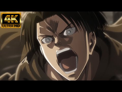 Levi vs Kenny Squad 4K/8K - Attack on Titan S3 E2