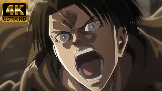 Levi vs Kenny Squad 4K/8K - Attack on Titan S3 E2