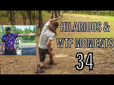 HILARIOUS AND "WTF" MOMENTS IN DISC GOLF COVERAGE - PART 34