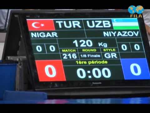 NIGAR Bayram (TUR) -- NIYAZOV Ilyosjon (UZB)  1/8 Finale