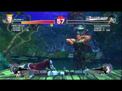 TwiBlueG35 (Guile) vs ToooooNOOOOO (Bison)
