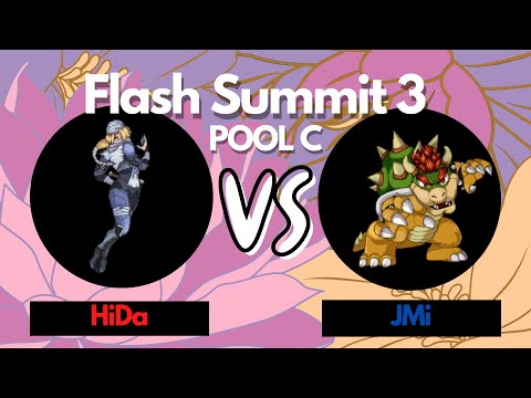 Flash Summit 3: Pool C - HiDa (Sheik) vs JMi (Bowser)